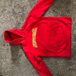 Red Supreme XL hoody